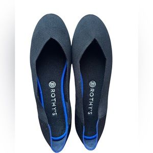 Rothy's The Flat Black Solid Flats 11